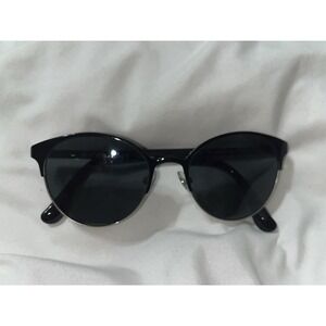 Vogue VO4011 352 Round Designer Sunglasses Eyeglasses Frames Black 49-18-140